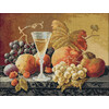 Набор для вышивания PANNA N-1234 Натюрморт с вином и фруктами 32 х 24.5 см Фото 1.