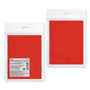Ткань Хлопчатобумажная 100% хлопок 50 х 55 см CF (артикул карточки сырья) красно-коралловый Фото 4.
