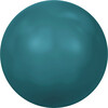 Бусина стеклянная 5810 4 мм в пакете под жемчуг кристалл бирюзовый (turquoise 709) Фото 1.