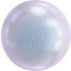 Бусина стеклянная 5810 радужные 8 мм в пакете под жемчуг кристалл фиолетово-зеленый (purple pearl 943) Фото 2.
