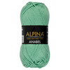 Пряжа ALPINA ANABEL 100% мерсеризованный хлопок 50 г 120 м №563 св.зелёный Фото 1.