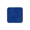 Термоаппликация BLITZ Термозаплатка квадрат кожзам, замша 8х8 см 05 кожзам синий Фото 1.