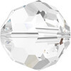 Бусина стеклянная 5000 Crystal 4 мм в пакете кристалл белый (001) Фото 1.