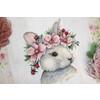 Набор для вышивания М.П.Студия НВ-785 Кролик в цветах 24 х 20 см Фото 6.