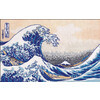 PANNA кестелеуге арналған жиынтығы Живая картина MET-JK-2267 Канагавадағы үлкен толқын 15 х 10 см Фотосурет 1.