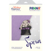 Набор для вышивания PANNA Живая картина JK-2275 Брошь. Малыш-фокусник 5 х 6 см Фото 2.