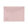 Expert Complete Trend Pastel Папка-конверт с кнопкой A5 180 мкм диагональ персиковый EC21017213 Фото 1.