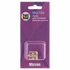 Micron MQ-108 Лапка для потайной молнии (пластик) для вшивания молний Фото 1.