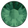Желімделген жапсырмалы моншақ 2038 SS08 түрлі-түсті 2.4 мм кристалл пакетте зүмірет (emerald 205) Фотосурет 1.