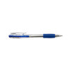 Silwerhof Ручка шариковая 0.7 мм 1166183 Click grip прозрачный цвет чернил: синий Фото 1.
