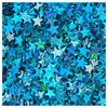 Блестки декоративные голографические №2 4.5 мл №43 Голубые звезды Фото 2.