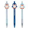 Ручка шариковая №2 0.5 мм PN42922 Пингвины на льдине цвет чернил: синий Фото 1.