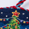 Набор для вышивания PANNA IG-7435 Новогодняя игрушка. Городская елка 8.5 х 8.5 см Фото 6.