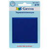 Gamma ETF Термоаппликация № 01 1 шт 01-022 Квадрат синий 5.5 х 5.5 см Фото 1.