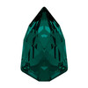 4707 цветн. 18.7 х 11.8 мм кристалл стразы изумрудный (emerald 205) Фото 1.