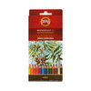 KOH-I-NOOR Hardtmuth Набор акварельных карандашей заточенный 12 цв. 3716012001KSRU цветные в картонной коробке Фото 1.