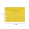 Expert Complete Classic Папка-конверт с кнопкой A4 120 мкм диагональ желтый 2205314 Фото 3.