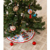 Набор для вышивания PANNA PR-7254 Юбка для новогодней ёлки 61 х 61 см Фото 7.