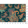 Ткань для пэчворка PEPPY СКАЗОЧНЫЙ ВОСТОК 50 x 55 см 146 г/кв.м ± 5 100% хлопок СВ-09 т.бирюзовый Фото 2.