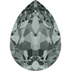 4320 цветн. 18 х 13 мм кристалл стразы св.серый (black diamond 215) Фото 1.