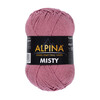 Пряжа ALPINA MISTY 70% хлопок, 30% шерсть 50 г 105 м №08 бл.лиловый Фото 2.
