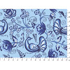 Ткань для пэчворка PEPPY ЛАЗУРНОЕ ЧУДО 50 x 55 см 110 г/кв.м ± 5 100% хлопок ЛЧ-08 голубой Фото 2.