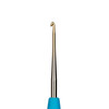 Для вязания Gamma RCH крючок с прорезин. ручкой сталь d 1.25 мм 13 см в блистере . Фото 3.