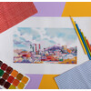 Набор для вышивания PANNA GM-7358 Индустриальный пейзаж 27 х 15.5 см Фото 3.