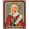 Набор для вышивания PANNA CM-1297 Икона святой мученицы Наталии 8.5 х 10.5 см Фото 1.