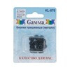 Кнопка пришивная Gamma KL-070 металл d 7 мм 10 шт. черный Фото 2.