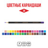 VISTA-ARTISTA INTENSE VICP-36 Набор цветных карандашей заточенный 36 цв. . Фото 2.