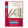 Fabriano Альбом для эскизов Accademia 120 г/м2 A4 21 х 29.7 см склейка с одной стороны 50 л. 41122129 Фото 1.