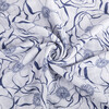 Мата PEPPY Муслин матасы ТОҒАНАҚТАУ EMBRACE 100% мақта 100 х ш. 125 см Shannon Fabrics bouquet cobalt (дәке) Фотосурет 1.