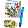 FUNTASTIQUE 3D-ручка  XEON) + набор PLA-пластика 7 цветов ассорти RP800A WH-PLA-7 Фото 2.