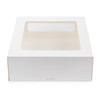 S-CHIEF BFC-012 Кондитерская коробка для торта с ДВУМЯ ОКНАМИ 26 x 26 x 10 см . Фото 2.