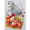 Набор для вышивания Чудесная Игла 110-954 Осенняя палитра 18 х 27 см Фото 2.