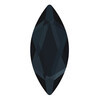 Страз неклеевой 2201 цветн. 8 х 3.5 мм кристалл в пакете черный (jet 280) Фото 1.