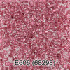Бисер Чехия GAMMA круглый 5 10/0 2.3 мм 5 г 1-й сорт E606 розовый ( 68298 ) Фото 1.