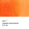 Краска акварель VISTA-ARTISTA Gallery художественная в тубе VGWT 10 мл 223 Кадмий оранжевый Фото 2.