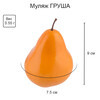 Blumentag MDL-01 Муляж 1 шт. 02 груша оранж. 9 х 7.5 см Фото 2.