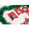 Набор для вышивания М.П.Студия Т-1017 Гирлянда Новогоднее настроение (7 флажков) 12 х 9 см Фото 5.