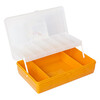 Тривол Коробка для мелочей №4 пластик 23.5 x 15 x 6.5 см желтый Фото 2.