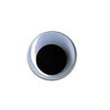 HobbyBe MER-15 Глаза круглые с бегающими зрачками d 15 мм черно-белые Фото 1.
