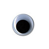 HobbyBe MER-18 Глаза круглые с бегающими зрачками d 18 мм черно-белые Фото 2.