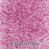 Бисер Чехия GAMMA круглый 5 10/0 2.3 мм 5 г 1-й сорт E344 фиолетово-розовый ( 01192 ) Фото 1.