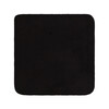 Термоаппликация BLITZ Термозаплатка квадрат кожзам, замша 12х12 см 07 замша черный Фото 1.
