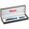 Pentel Ручка гелевая EnerGel в подарочной упаковке d 0.7 мм BL2007A-BOX черный металлич. корпус цвет чернил: черный Фото 3.