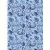 Ткань для пэчворка PEPPY ЛАЗУРНОЕ ЧУДО 50 x 55 см 110 г/кв.м ± 5 100% хлопок ЛЧ-08 голубой Фото 1.