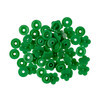 Кнопка Micron POM-12 FL Кнопки пластиковые пластик d 12 мм 15 шт. № 008 зеленый Фото 1.