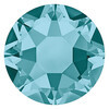 Страз клеевой 2078 SS16 цветн. 3.9 мм кристалл в пакете св.изумруд (blue zircon 229) Фото 1.